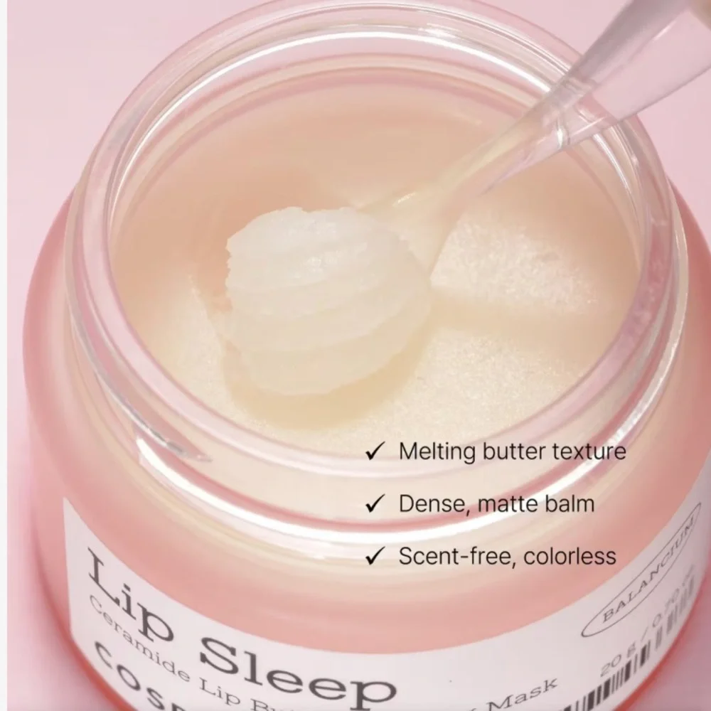 COSRX Lip Sleep Ceramide Lip Butter Sleeping Mask 20g/0.7oz NIB $20 CLEAN BEAUTY